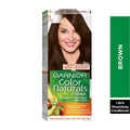 Garnier Hair Color Naturals 4 Brown Permanent Hair Color Olive Almond Avocado Oils 110ml