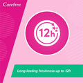 Carefree Duo Effect Daily Intimate Cleansing Mousse Green Tea & Aloe Vera 150 ml