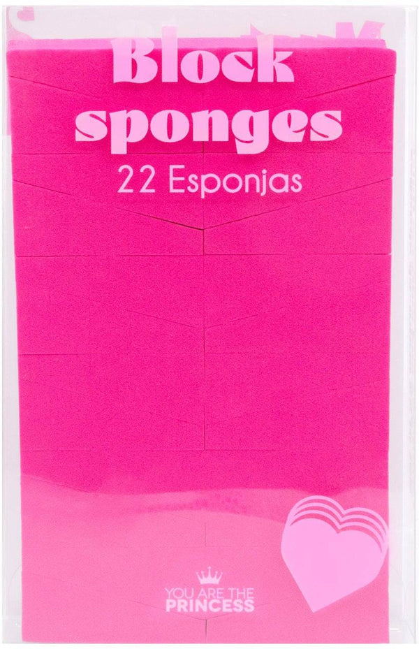 You Are The Princess Must Have Detachable Makeup Sponge Set, 22 Pieces