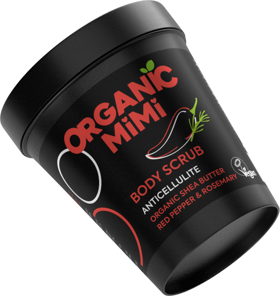 Organic Mimi Body Scrub Red Pepper & Rosemary 200 ml