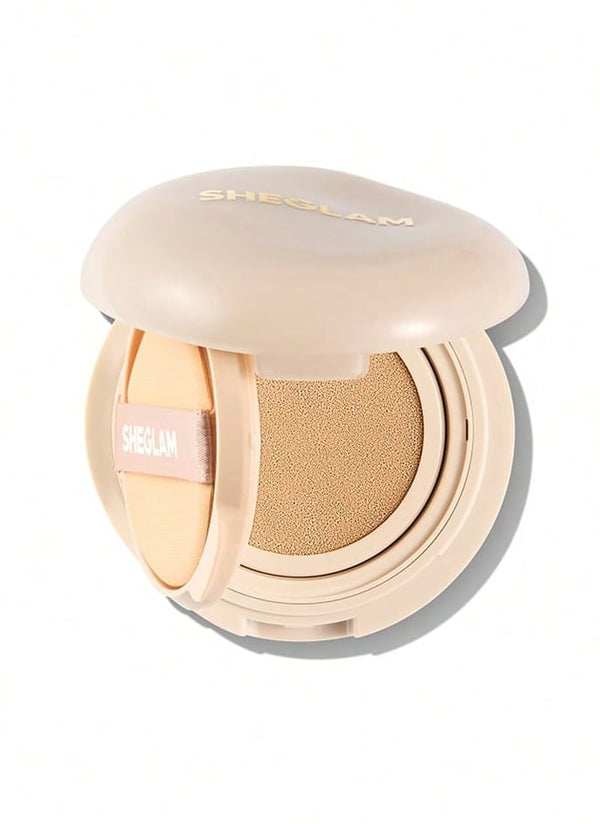 SHEGLAM Lock & Go Long Lasting Cushion Foundation Shell, Lightweight Natural Finish