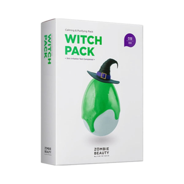 SKIN1004 Zombie Beauty Witch Pack Rinse-Off Face Mask Green Tea 4g x 16