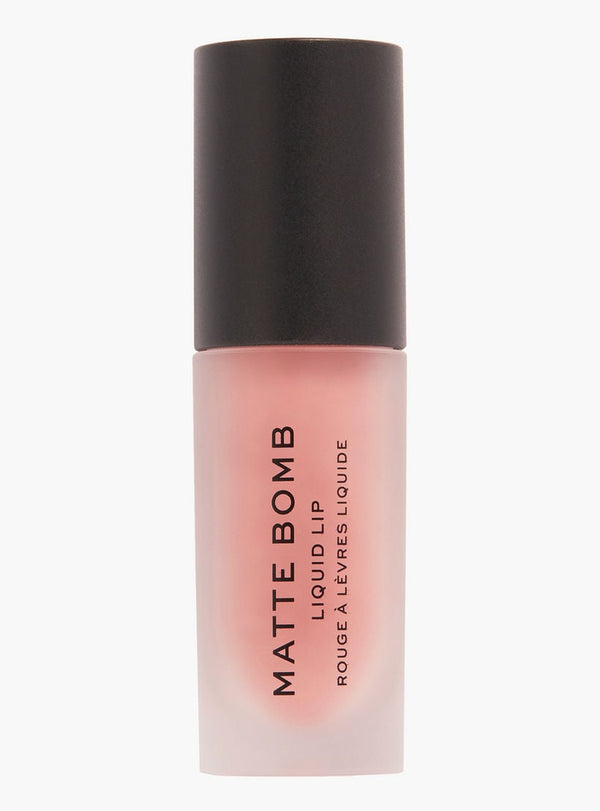 Revolution Matte Bomb Liquid Lipstick Matte Finish Nude Magnet
