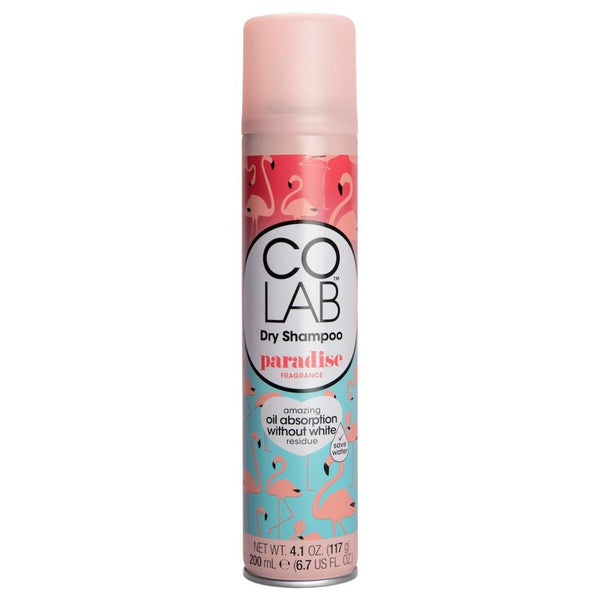 Colab Dry Shampoo Invisible Paradise Aerosol Oil-Absorbing Tiare Flower & Coconut 200ml