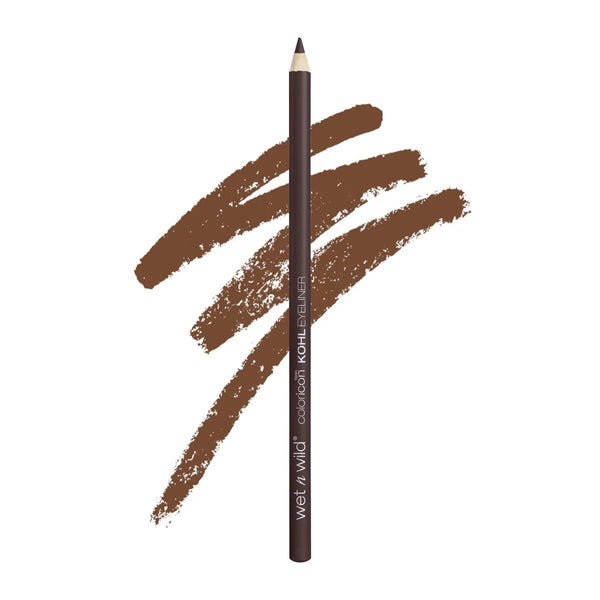 Wet & Wild Color Icon Khol Eyeliner Pencil Soft Matte Brown 603 with Smudger 1.4 g