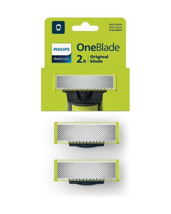 Philips OneBlade Replacement Blades QP220/51 Wet & Dry 2 Original Blades