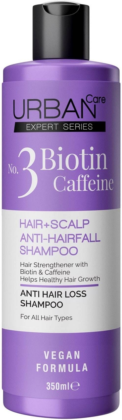 Urban Care Expert Biotin & Caffeine Hair and Scalp Shampoo 350ml