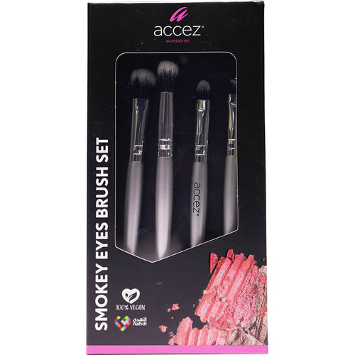 Accez Smokey Eyes Makeup Brush Set Synthetic Powder Blush Highlighter Concealer Brushes