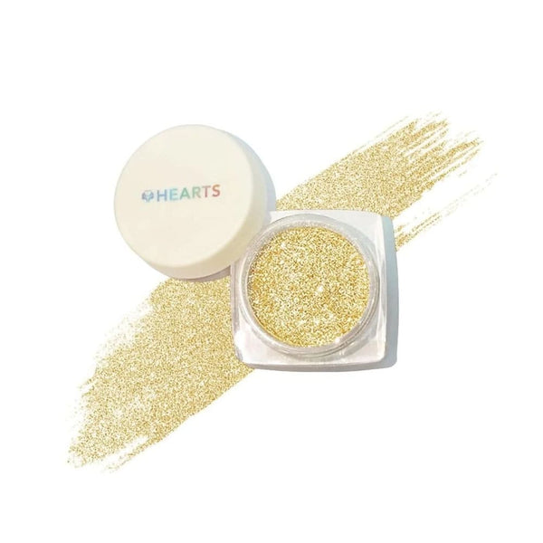 Hearts Glitter Loose Powder Shimmering Eye & Face Makeup Shade 07
