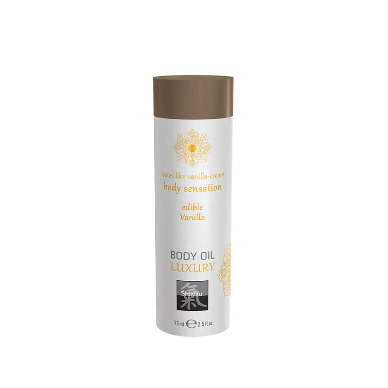 Shiatsu LUXURY Vanilla Body Massage Oil, Natural Oils, 75 ml