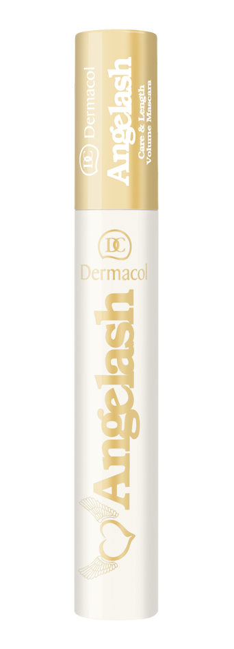 Dermacol Angelash Care and Length Volume Mascara, Black, Bamboo Extract and Panthenol