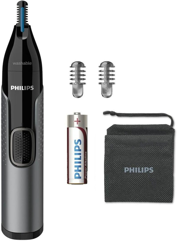 Philips NT3650/16 Precision Nose, Ear and Eyebrow Trimmer, Washable, Protective Guard System