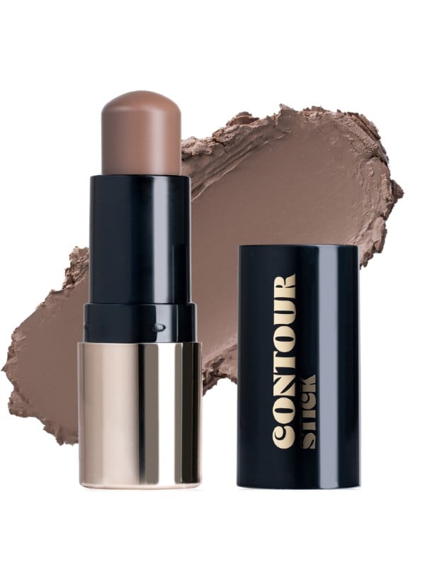 Bogenia Long-Lasting Lightweight Contour Stick with Jojoba Oil, Vitamin E and Hyaluronic Acid, 8g