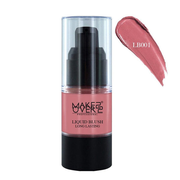 Makeover22 Liquid Blush Dewy Finish Monoi and Tamanu Oils LB001