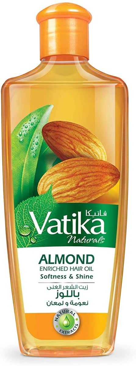Vatika Dabur Almond Hair Oil Nourishing Formula