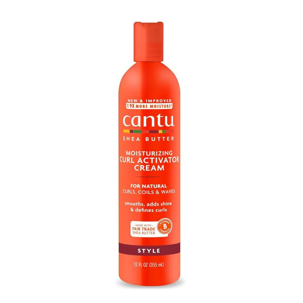 Cantu Moisturizing Curl Activator Cream Curl Enhancing Shea Butter 355 ml