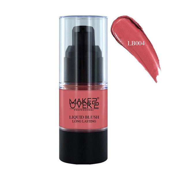 Makeover22 Liquid Blush Lb004 Dewy Radiant Finish Monoi and Tamanu Oils