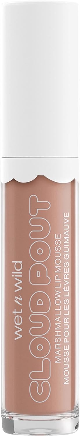 Wet & Wild Cloud Pout Marshmallow Lip Mousse Soft-Matte Liquid Lipstick Fluffernutter 3 ml