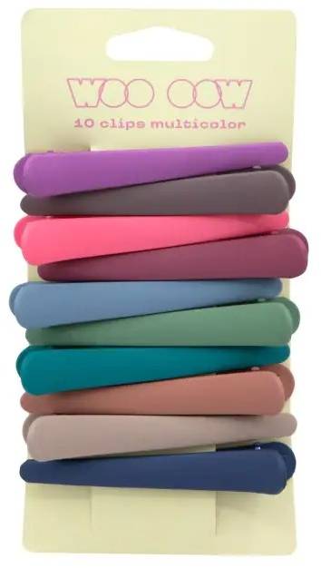 You Are The Princess WOO OOW Multicolored Hair Clips, Set of 10