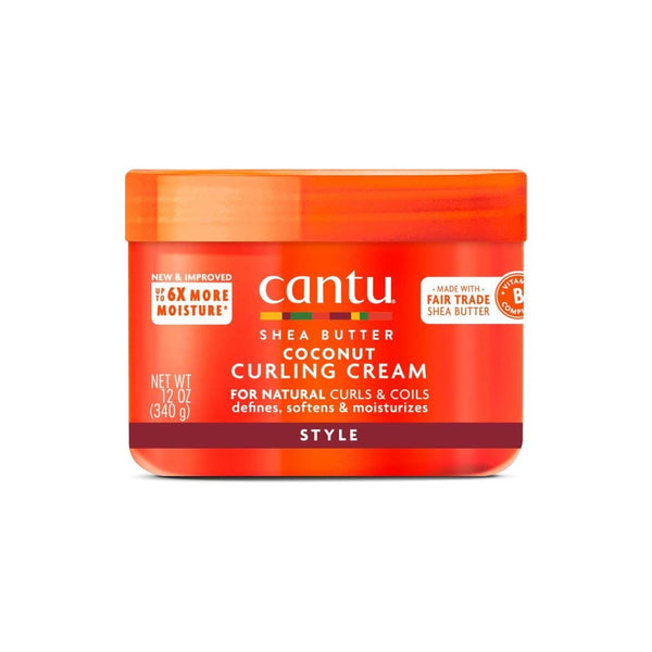 Cantu Coconut Curling Cream, Shea Butter Formula, 340 g