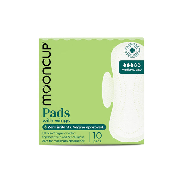 Mooncup Pads With Wings Day 10 Pads