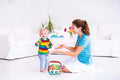 Clementoni Baby Radio Interactive Music Toy with 4 Buttons, 6+ Months