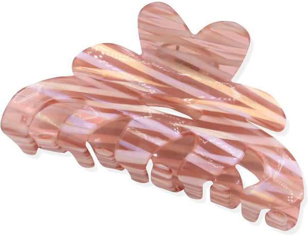 You Are The Princess Oh My Hair 28 Pink Striped Hair Clip, 1 Piece