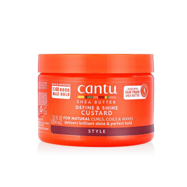 Cantu Define & Shine Custard Curl Defining Hair Gel with Shea Butter, 340 g