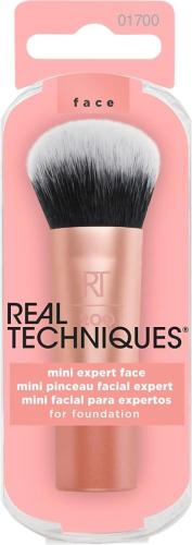 Real Techniques Mini Expert Face Foundation Makeup Brush 1700 Compact Soft Bristles