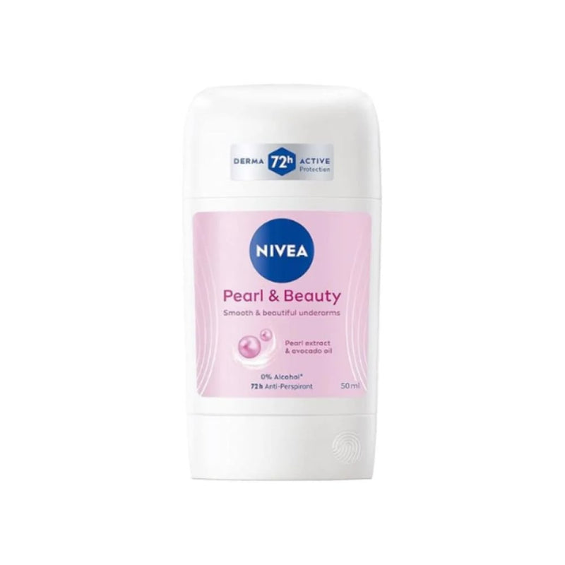 NIVEA Pearl & Beauty Deodorant Stick Floral Scent Pearl Extract 50 ml
