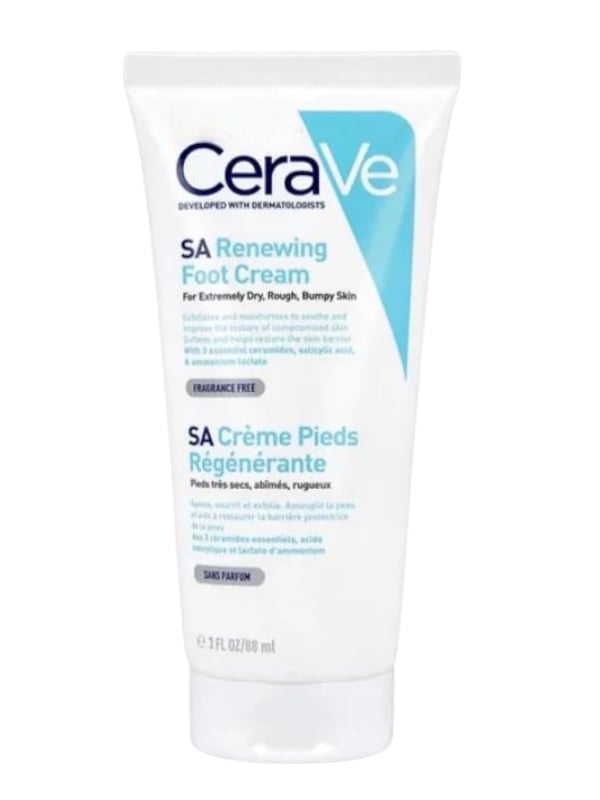 CeraVe Renewing Foot Cream Moisturizing Formula for Very Dry Skin 88 ml