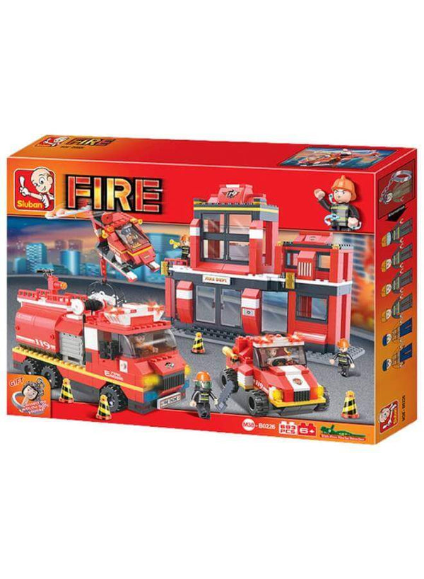 SLUBAN Fire Alarm Building Blocks Set