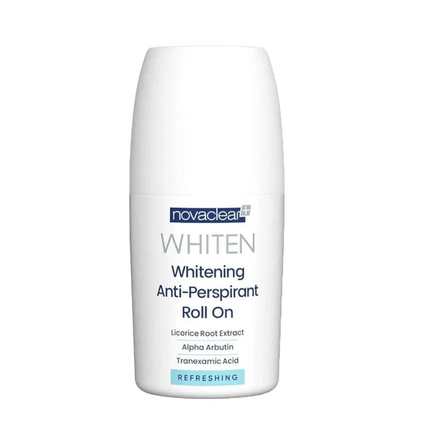 Novaclair Refreshing Deodorant Roll-On with Licorice Extract, Alpha Arbutin and Tranexamic Acid, 50 ml