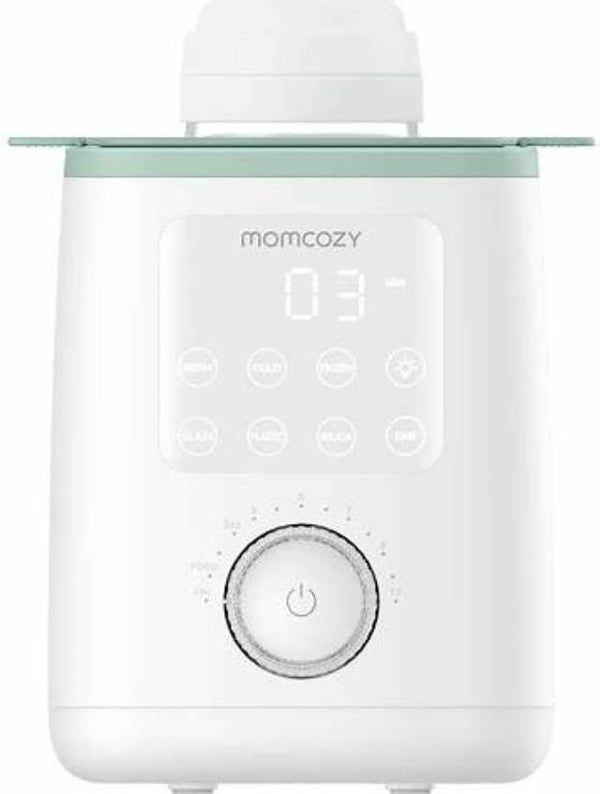 Momcozy Nutri 9-in-1 Electric Baby Bottle Warmer with LED Display, BPA-Free Plastic and Stainless Steel