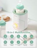 Momcozy Nutri 9-in-1 Electric Baby Bottle Warmer with LED Display, BPA-Free Plastic and Stainless Steel