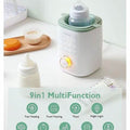 Momcozy Nutri 9-in-1 Electric Baby Bottle Warmer with LED Display, BPA-Free Plastic and Stainless Steel