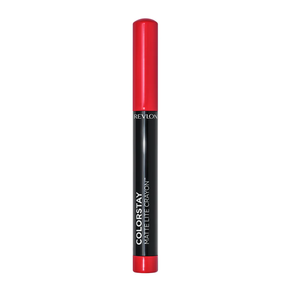 Revlon ColorStay Matte Lite Crayon Lipstick Air Kiss 10, Long-Lasting Matte Finish