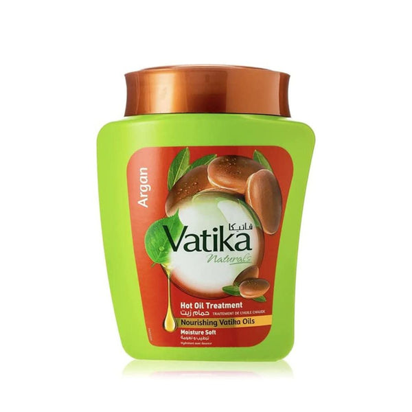 Vatika Argan Oil Bath Hair Mask Moisturizing Treatment with Argan Extract 500 g