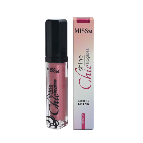 Miss 2M Chic Shine Liquid Lip Gloss Shiny Finish Shade 105