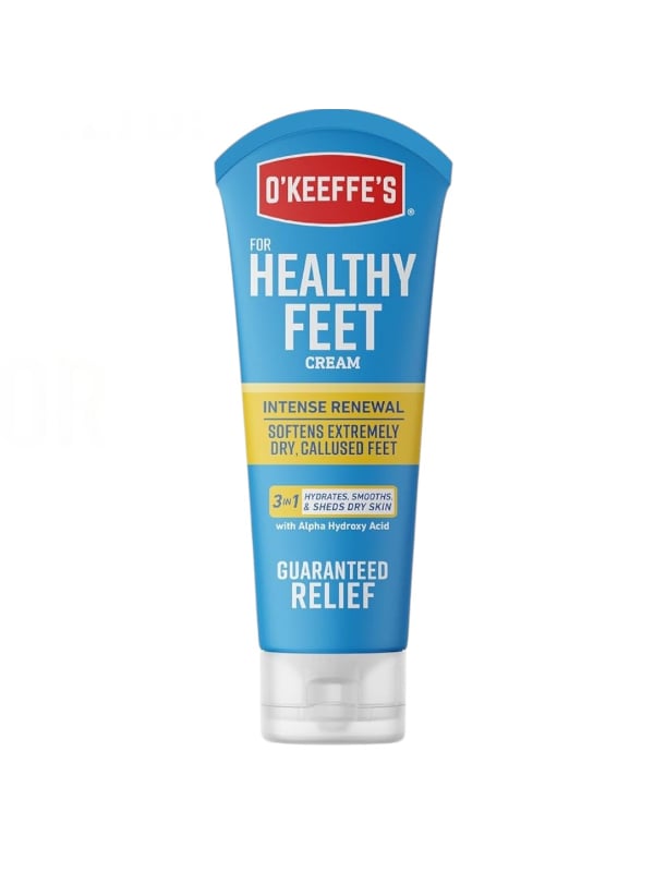 O'Keeffe's Deep Moisture Foot Cream Exfoliating Moisturizer with Glycerin and Allantoin, 85g