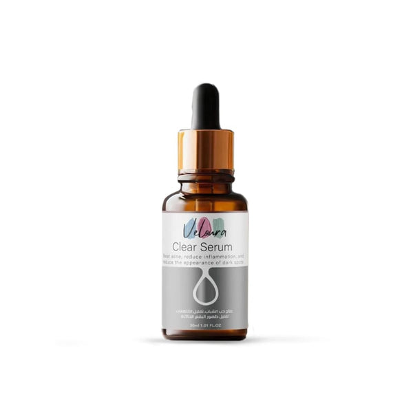 Veloura Clear Serum Facial Serum Salicylic Acid Niacinamide Tea Tree Oil 30 ml