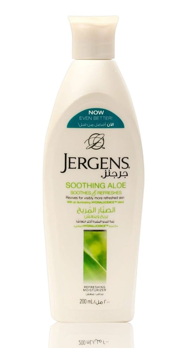 Jergens Soothing Lotion Lightweight Moisturizing Formula for Dry and Sensitive Skin