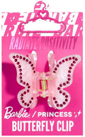 You Are The Princess Woo Oow Lilac Glitter Butterfly Hair Clip, 1 Piece