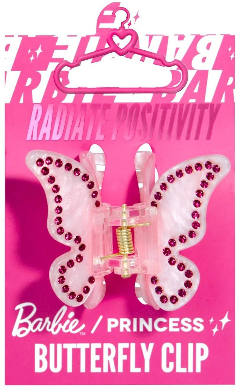 You Are The Princess Woo Oow Lilac Glitter Butterfly Hair Clip, 1 Piece