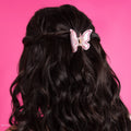 You Are The Princess Woo Oow Lilac Glitter Butterfly Hair Clip, 1 Piece