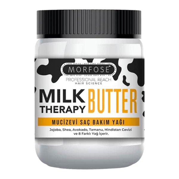 Morfose Milk Therapy Butter Hair Cream Shea Butter Jojoba Oil 200 ml