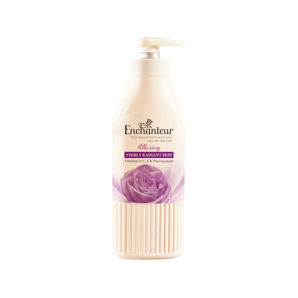 Enchanteur Alluring Body Lotion Floral Fragrance Vitamins A, C & E, Niacinamide 400ml