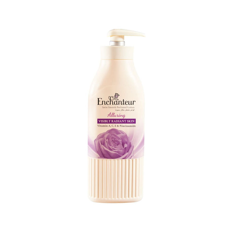 Enchanteur Alluring Body Lotion Floral Fragrance Vitamins A, C & E, Niacinamide 400ml