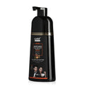 Laser White 2090 Argan Hair Dye Shampoo Black Hair Colour, 420 ml