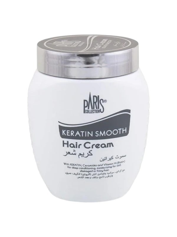 Paris Collection Smooth Keratin Hair Cream Smoothing Formula 475 ml